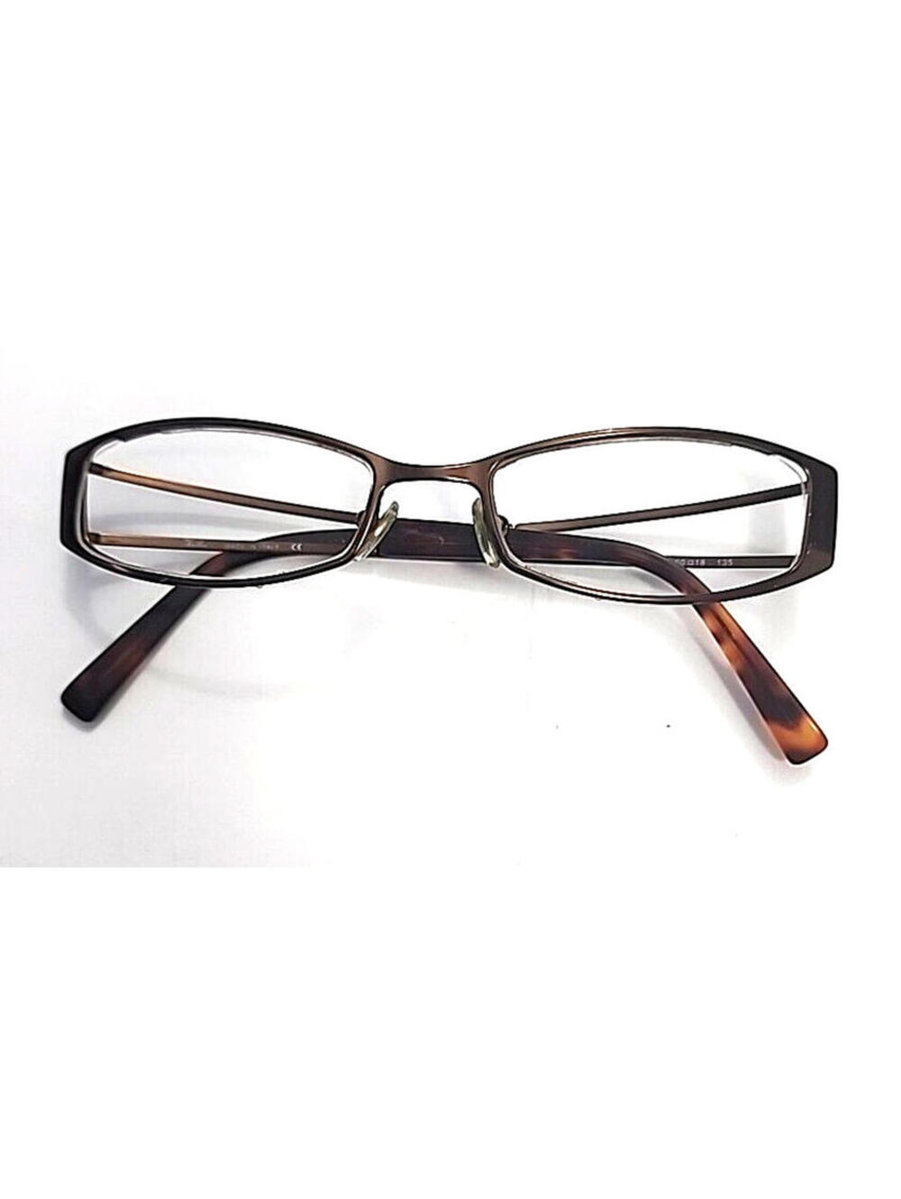 Ray Ban RB6128 2511 Brown Metal Eyeglasses Frame Italy 50-18 135